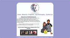 Desktop Screenshot of lpmdaycare.com